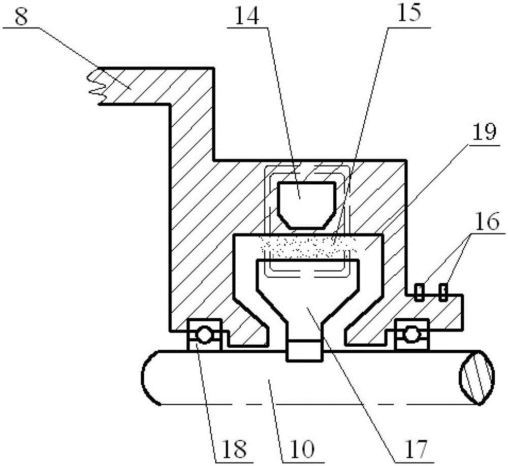 Electromagnetic control type eliminates air loss energy consumption of hydraulic retarder and improves low-speed performance device