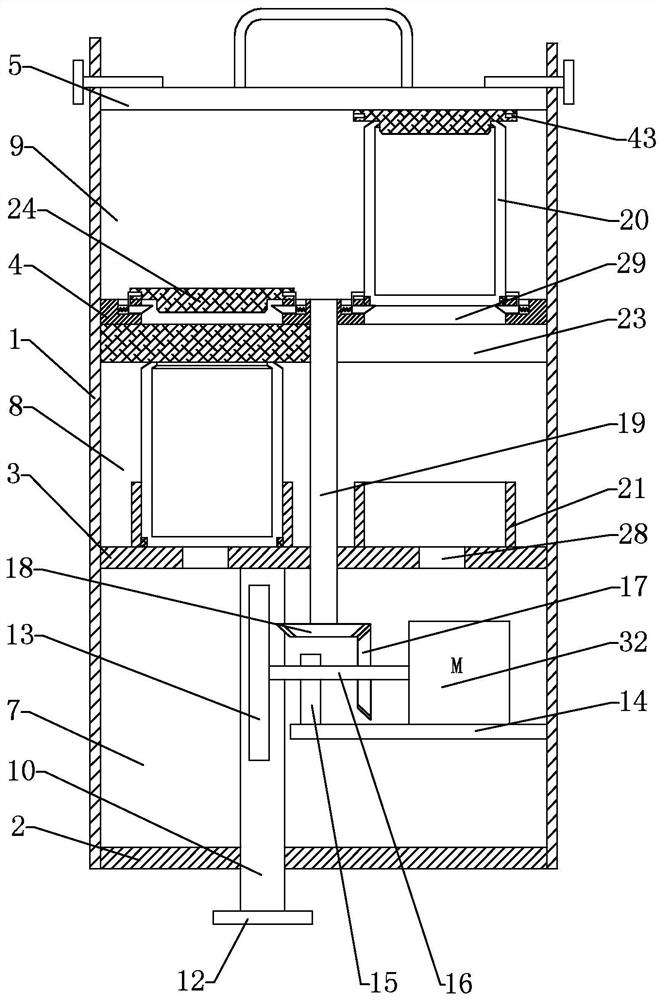 Stratified sampler for water body