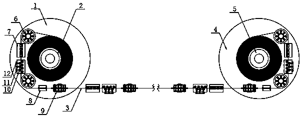 Piano wire process for large-disc heavy mattress