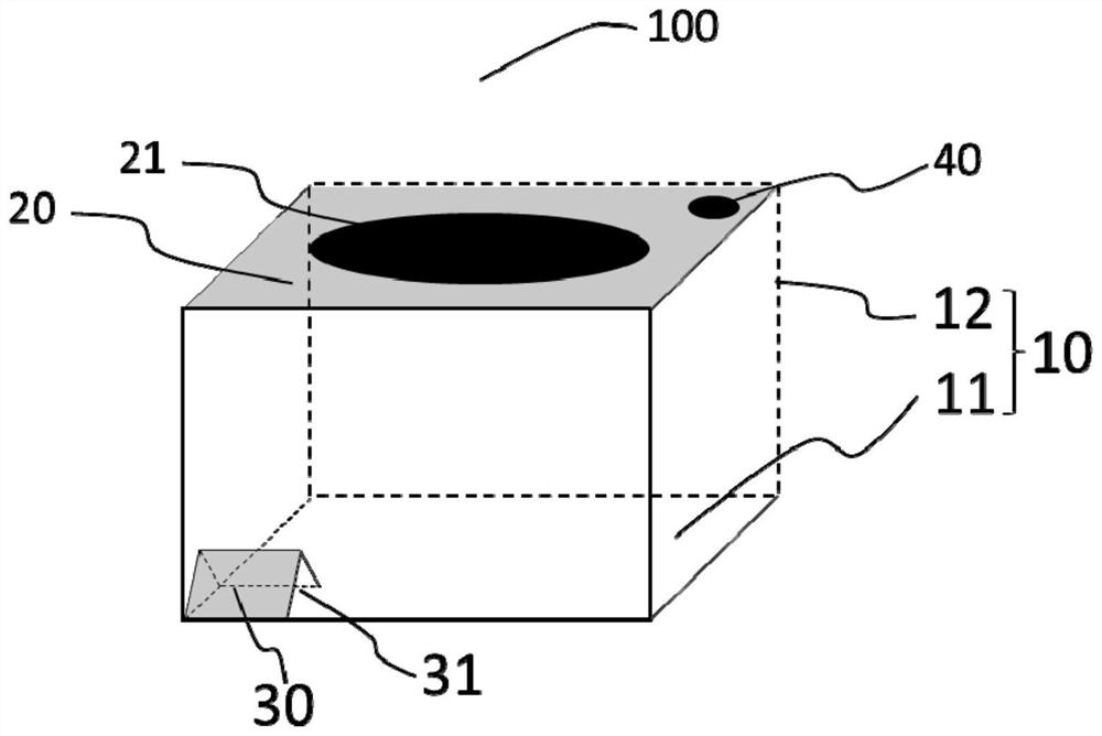 A behavior detection device for overall perception and a method for testing cognitive behavior of animals