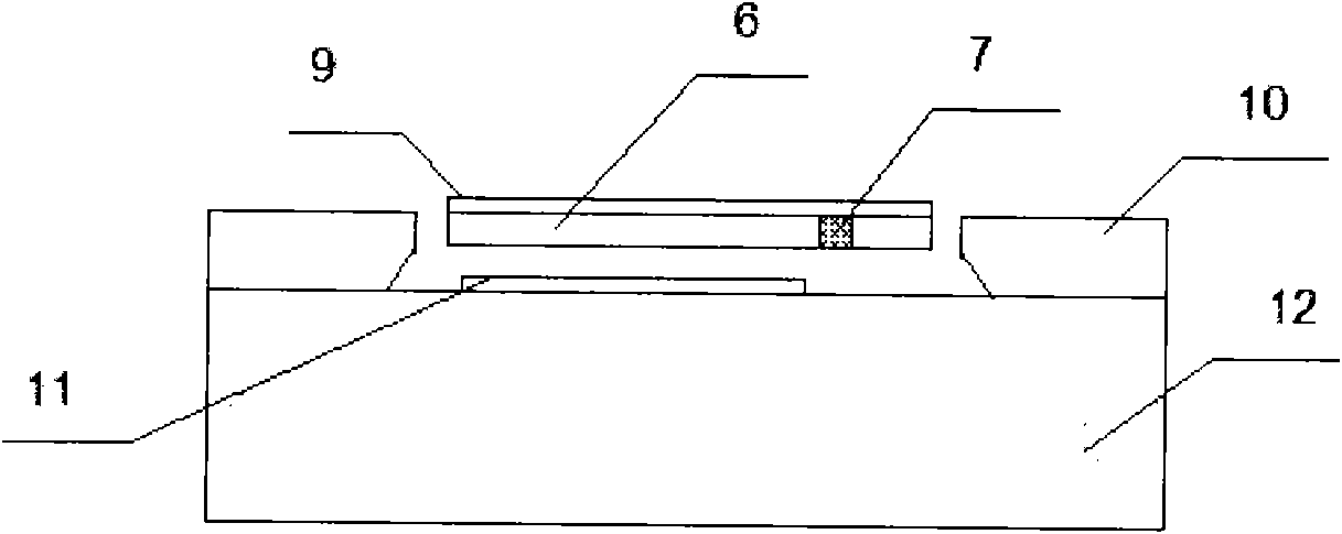 Optical fiber vibration sensing head and manufacturing method thereof