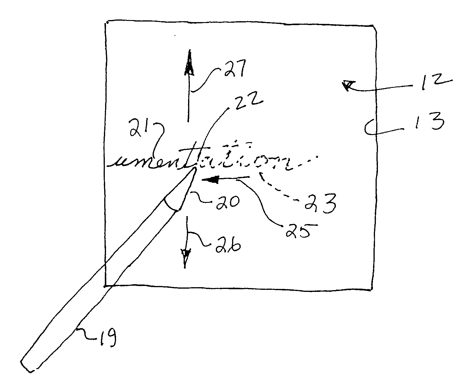 Pen-based computer interface system