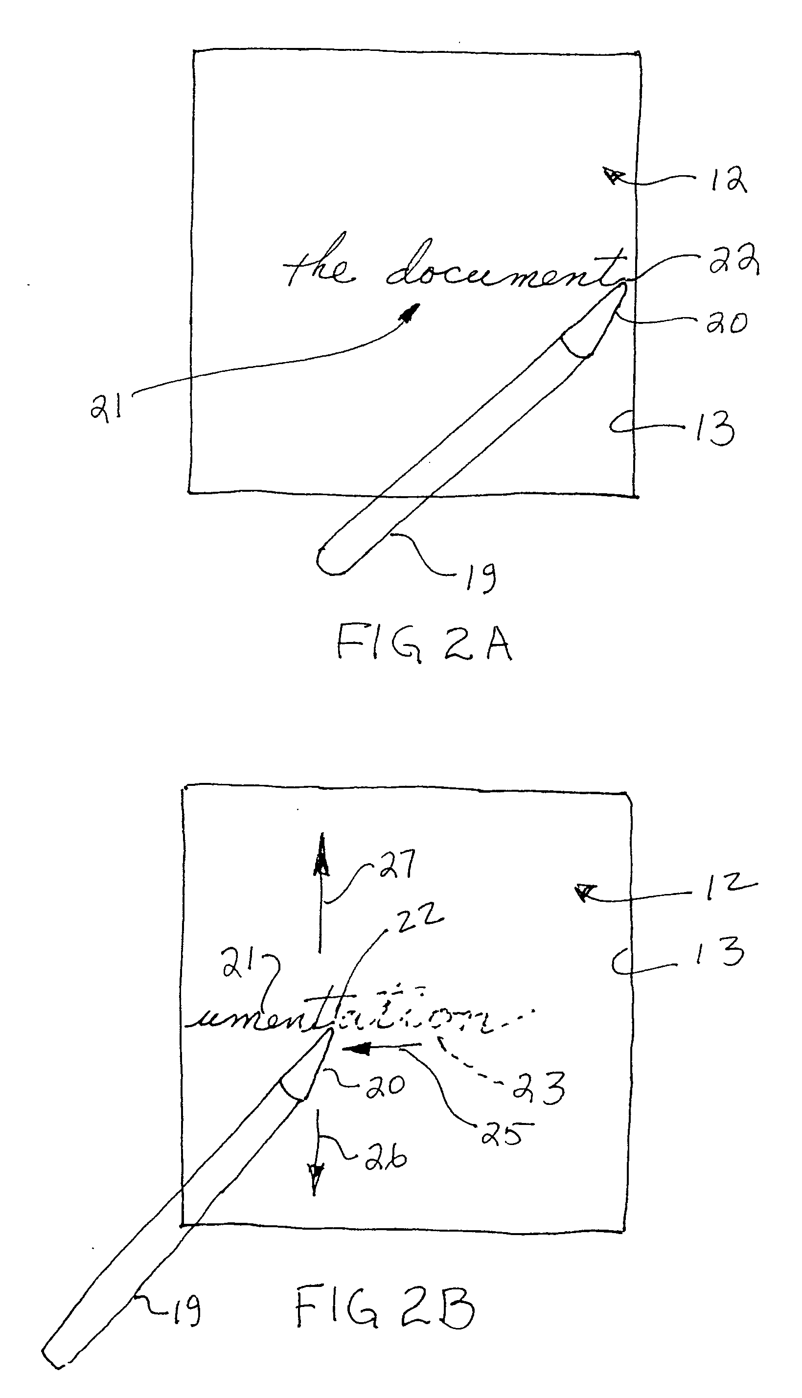 Pen-based computer interface system