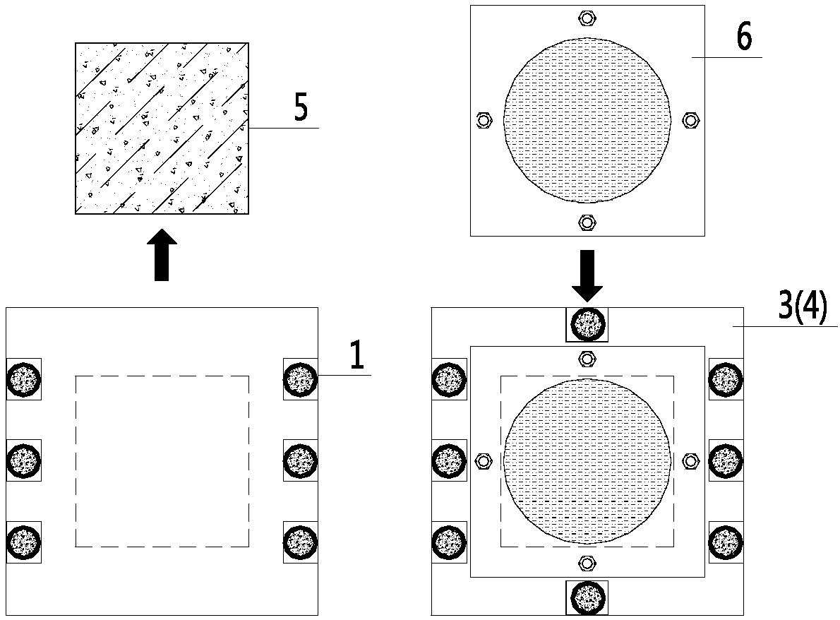 Underpinning structure and underpinning construction method for shock isolation and reinforcing of existing building