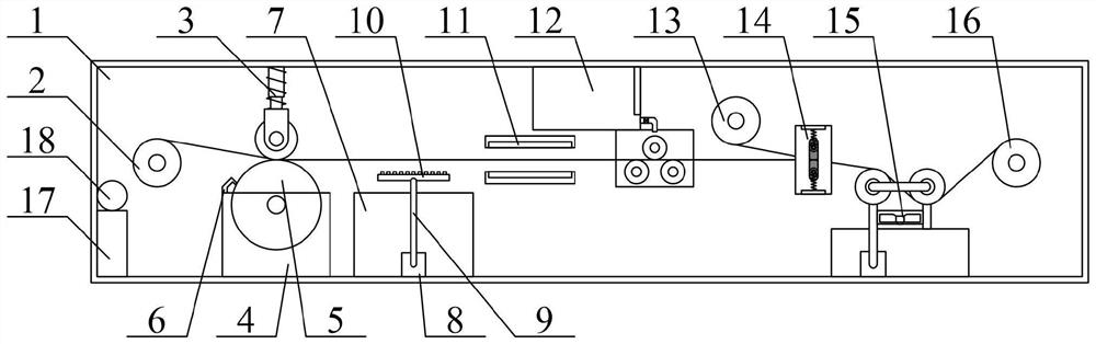 Intelligent graphene conductive paste RFID electronic tag production line