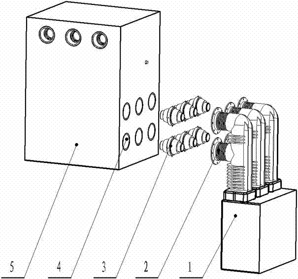 Gas-insulated metal-closed switch cabinet