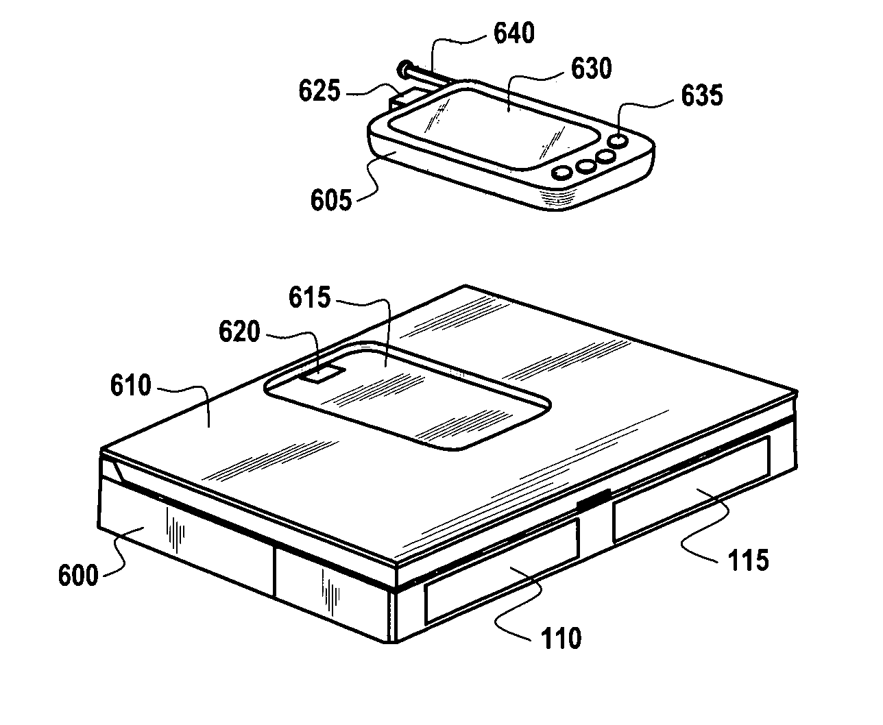 Removable personal digital assistant in a dual personal computer/personal digital assistant computer architecture