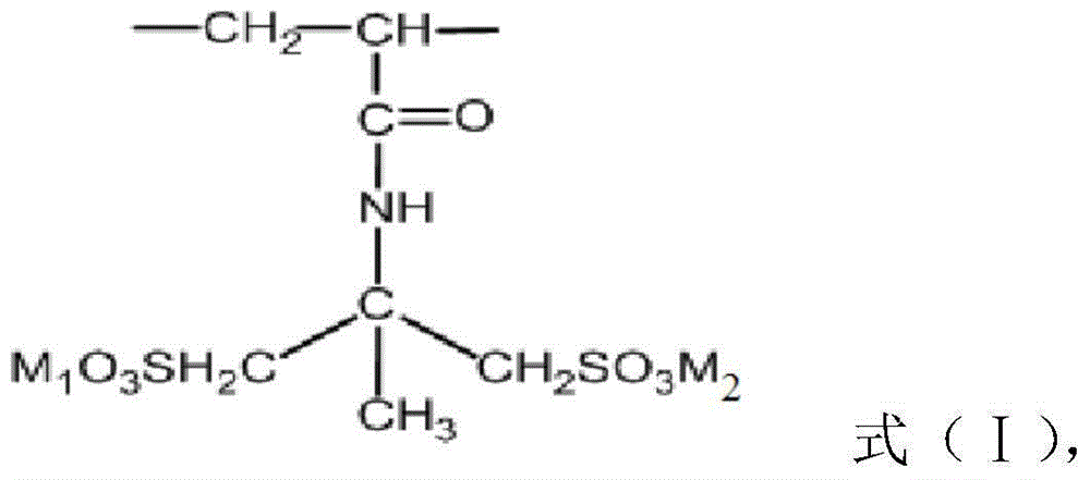 Acrylamide copolymer and preparation method and application thereof