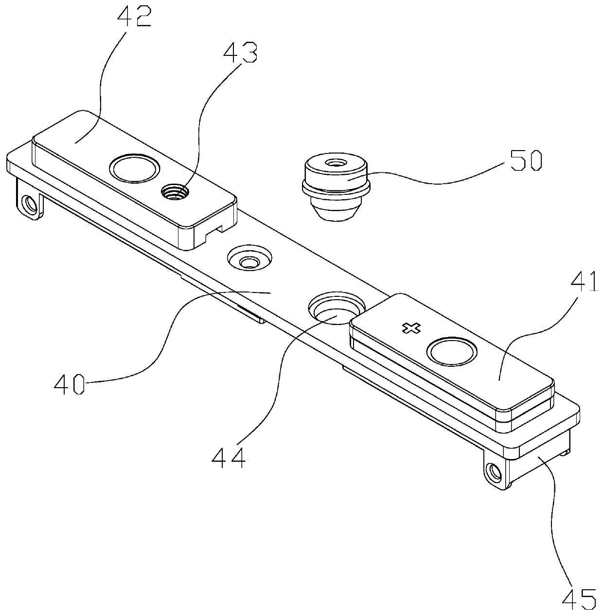 Power battery structure with automatic pressure relief