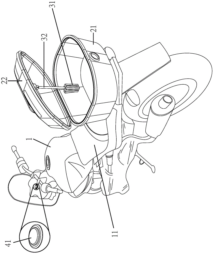 Interlocking device for automatically opening and closing single trunk or multiple trunks of locomotive trunks