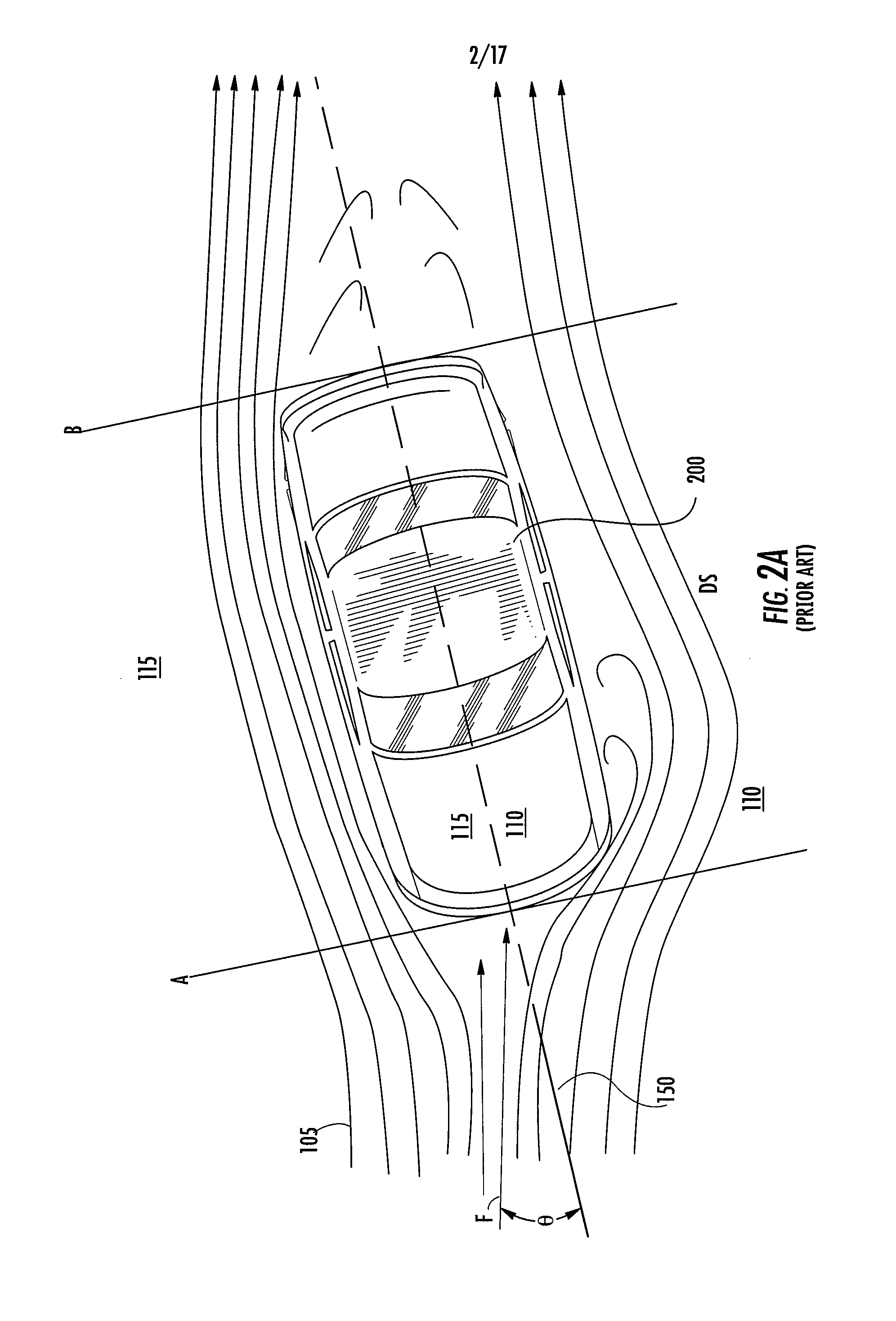 Air deflecting system for automobiles