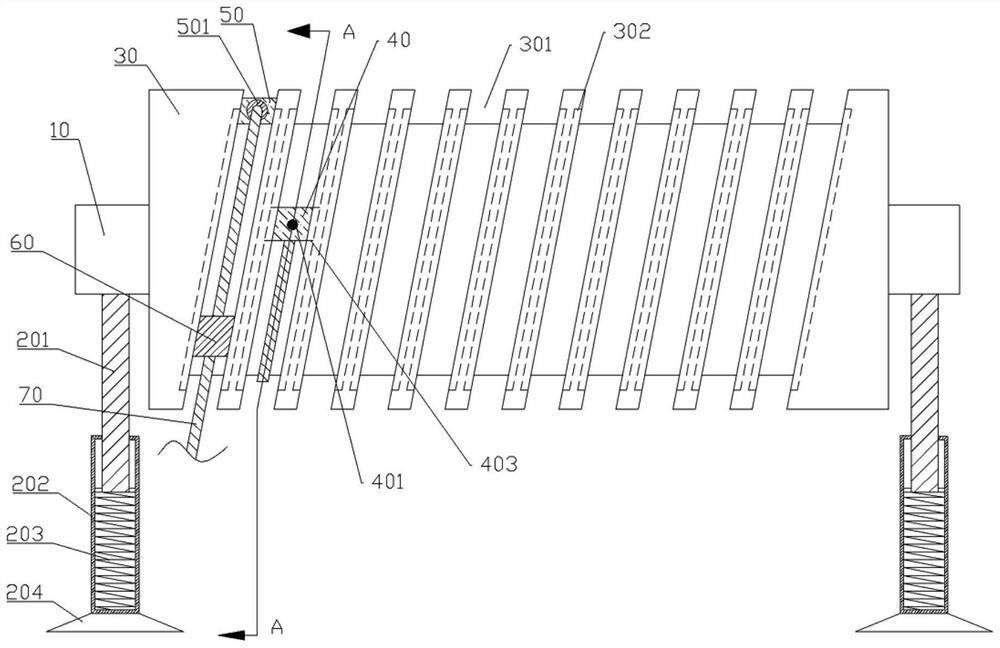 A guide wire storage device