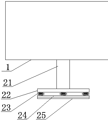 Laminating device of loudspeaker flexible manufacturing production line