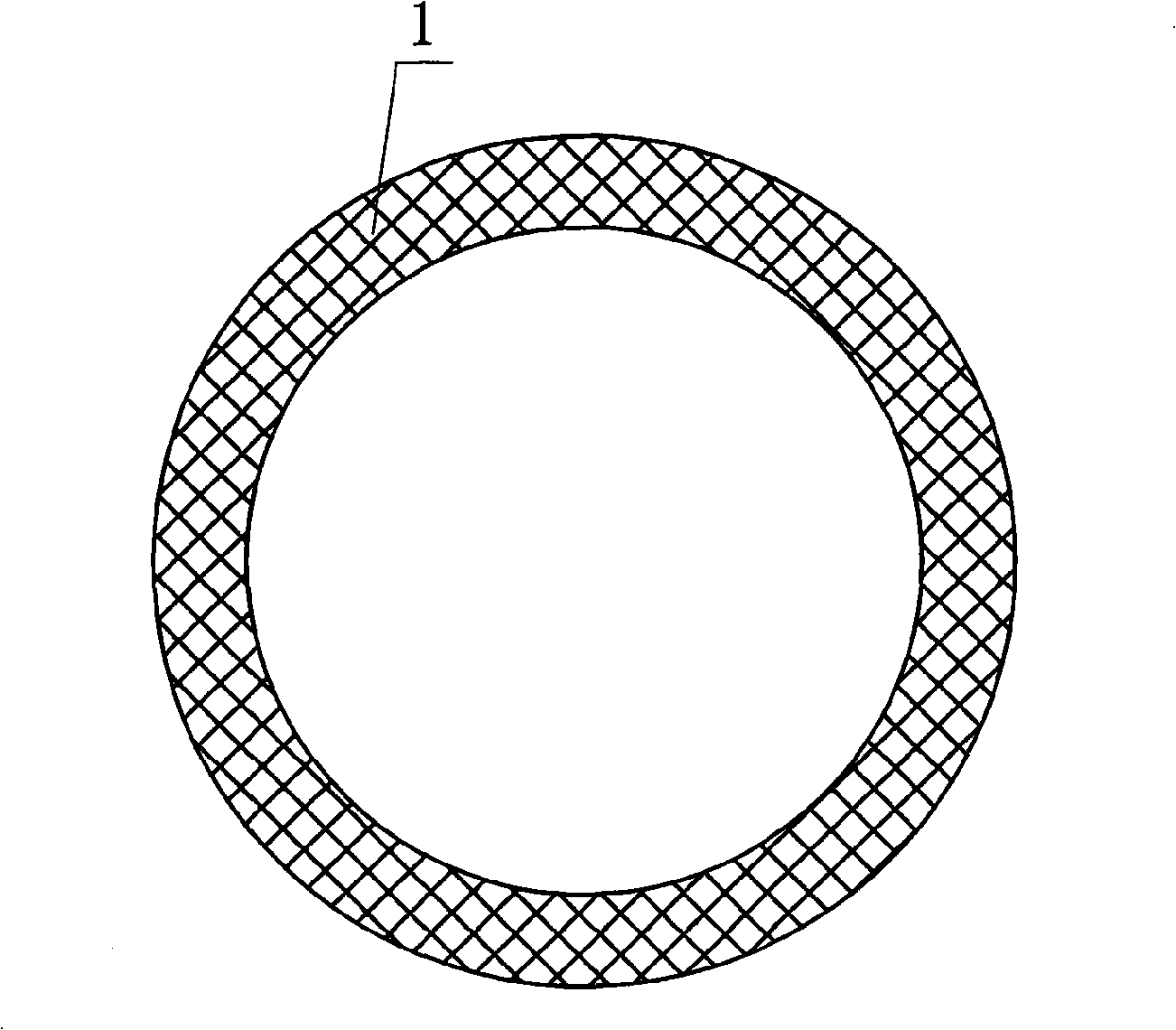 Prestressed reinforced concrete pipe with plastic inner lining barrel spigot