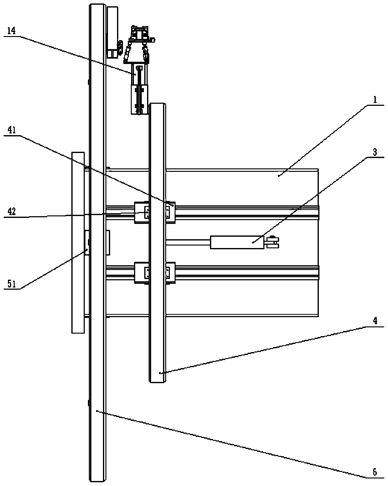 Automatic assembling operation device and method for open-type TBM steel arch frame