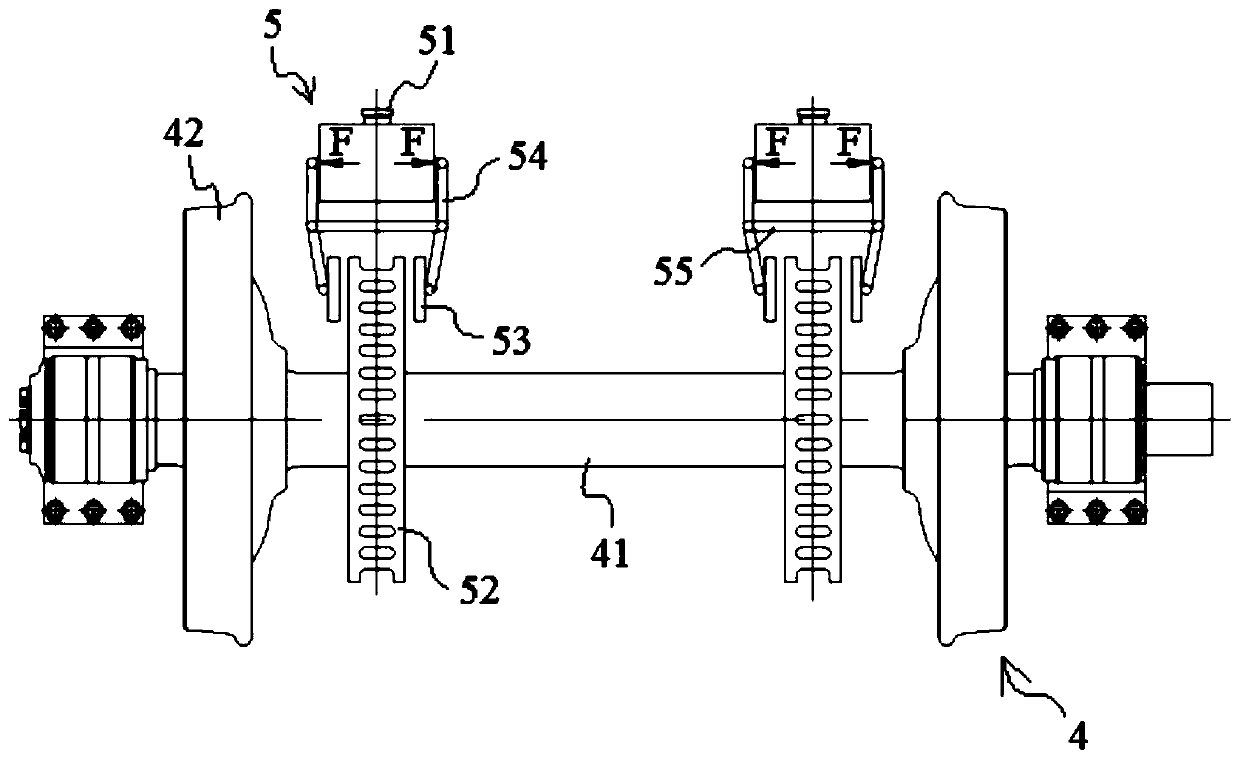 Dynamic performance testing system for basic braking device