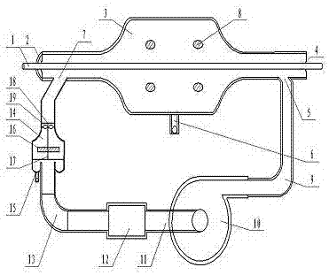 Copper-plated steel wire hot air circulation drying system