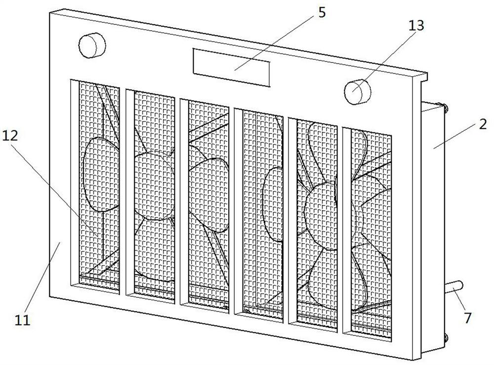 Case temperature control device