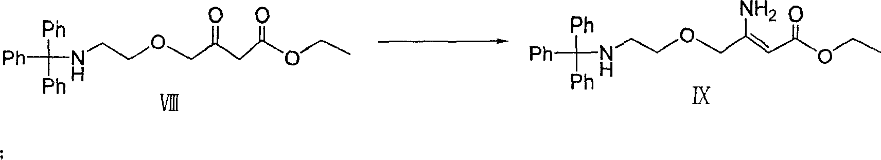 Process for preparing amlodipine benzenesulphonate