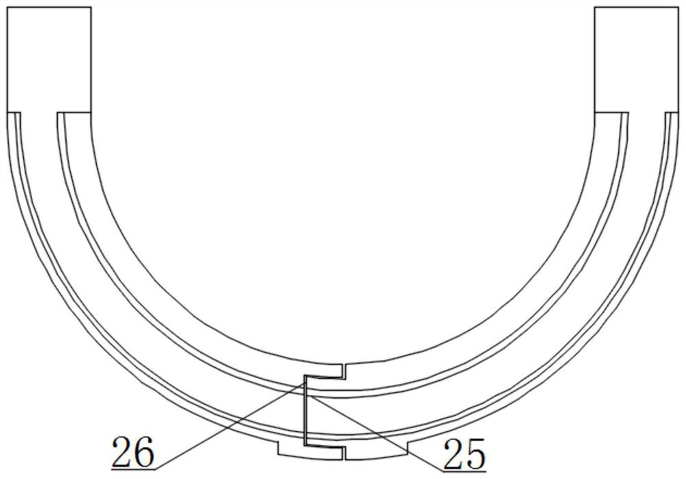 Lip opening device capable of avoiding saliva flowing for stomatology department