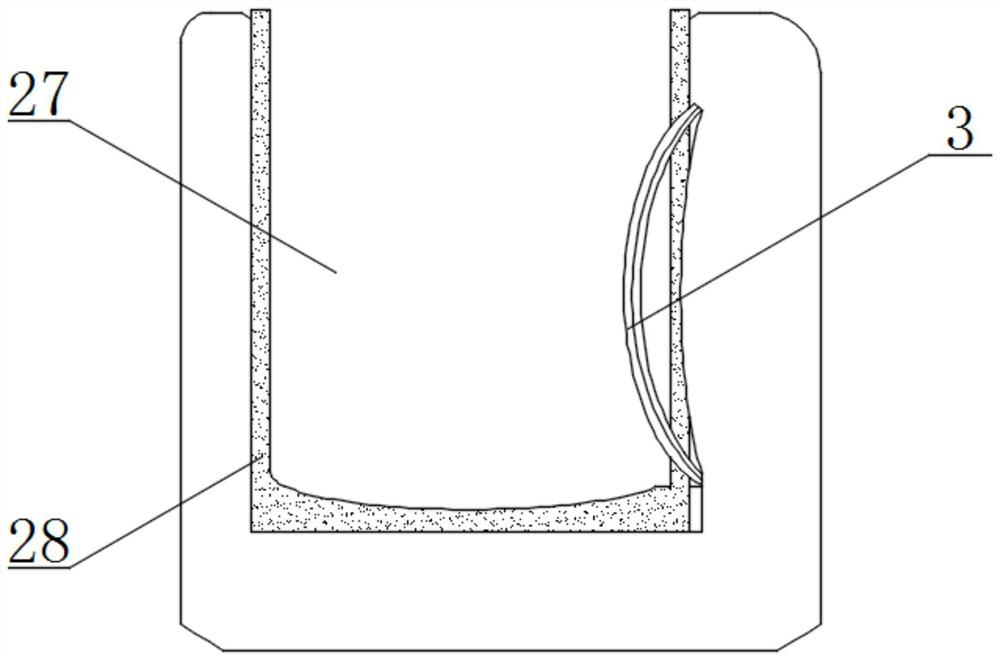 Lip opening device capable of avoiding saliva flowing for stomatology department