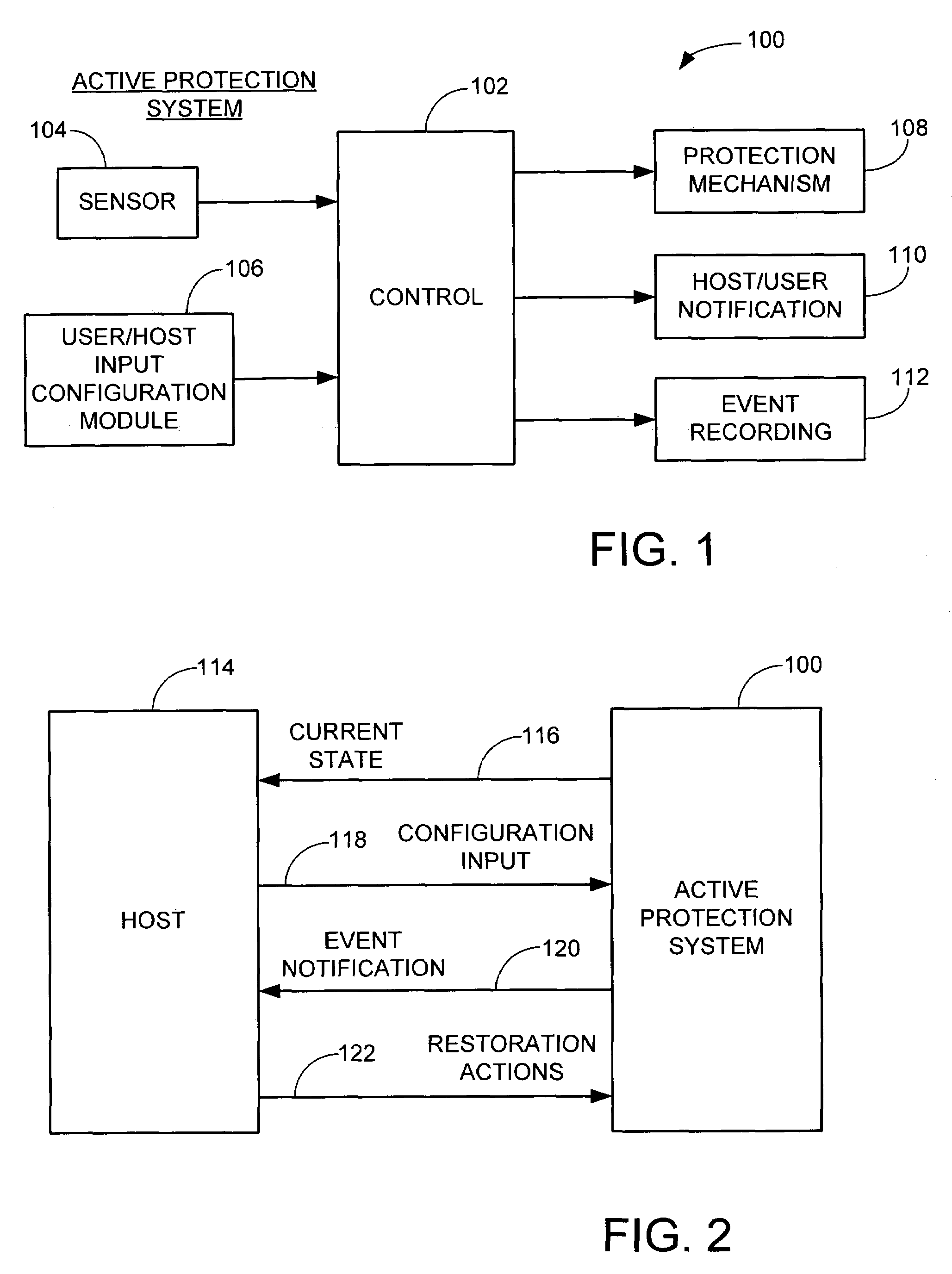 Active protection system