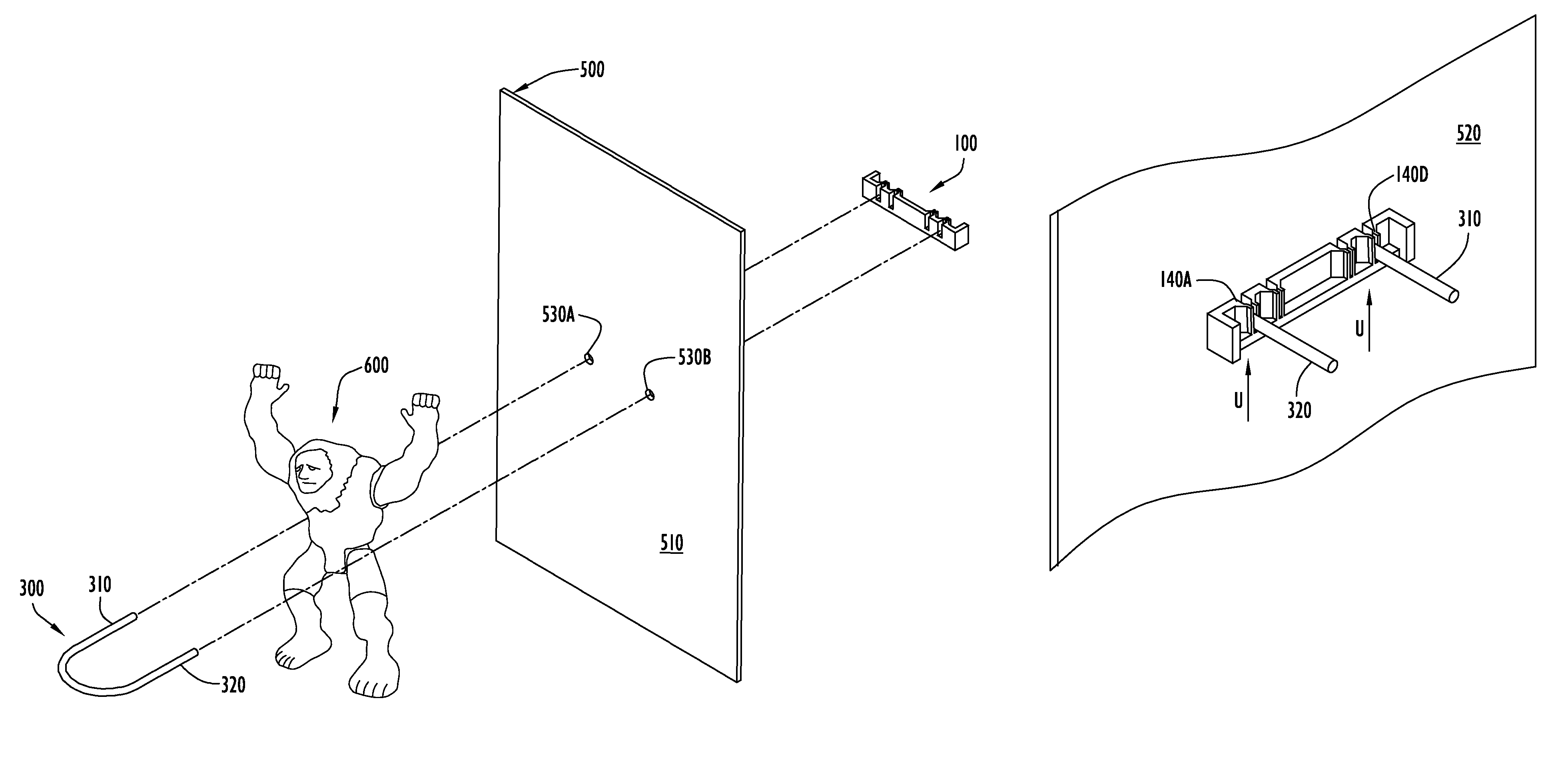 Releasable product fastener for product packaging