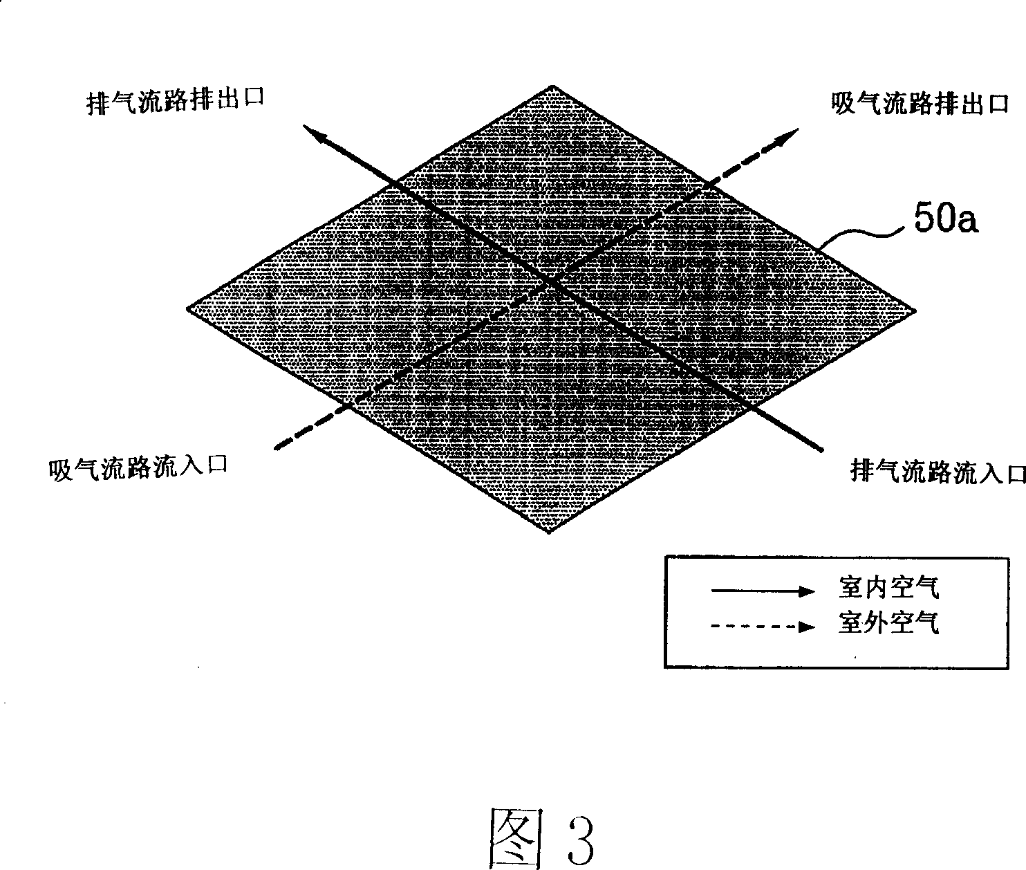 Electric heat exchanger and ventilation system using same