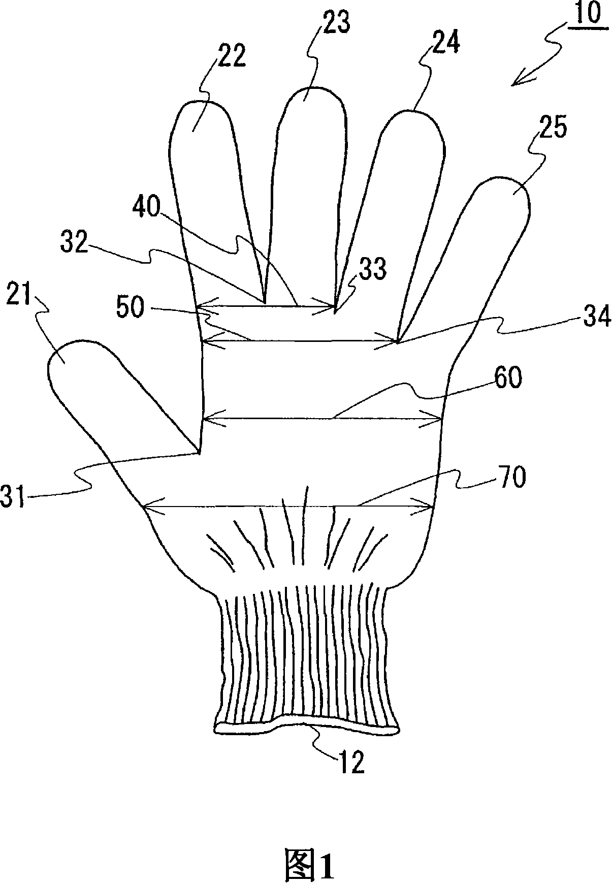 Knitting method of tubular knitted fabric