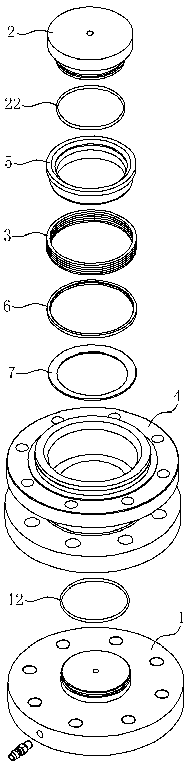 Installation test tool for graphite seal ring of metal hard seal ball valve