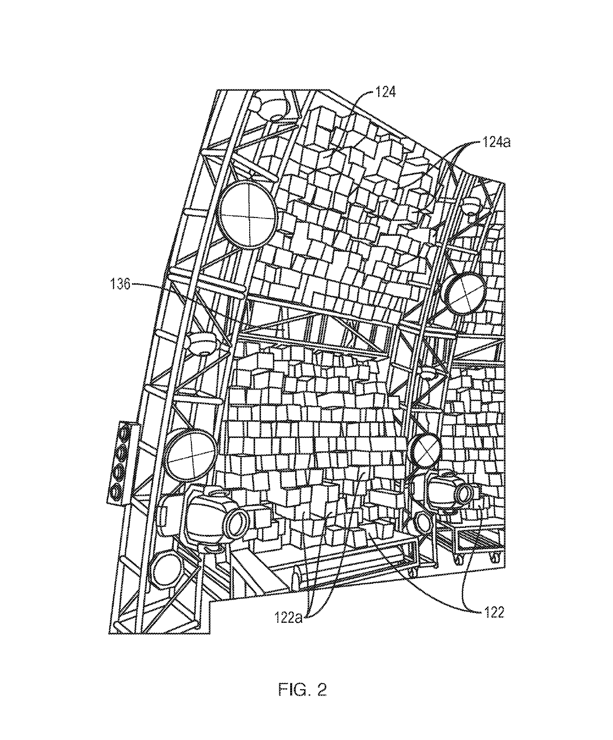 Acoustic shell for stage performances