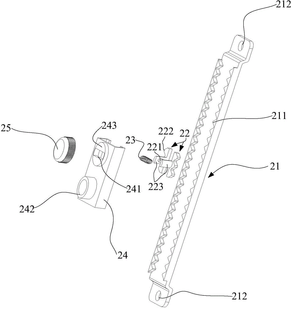 Height adjustment structure for safety belt and safety belt