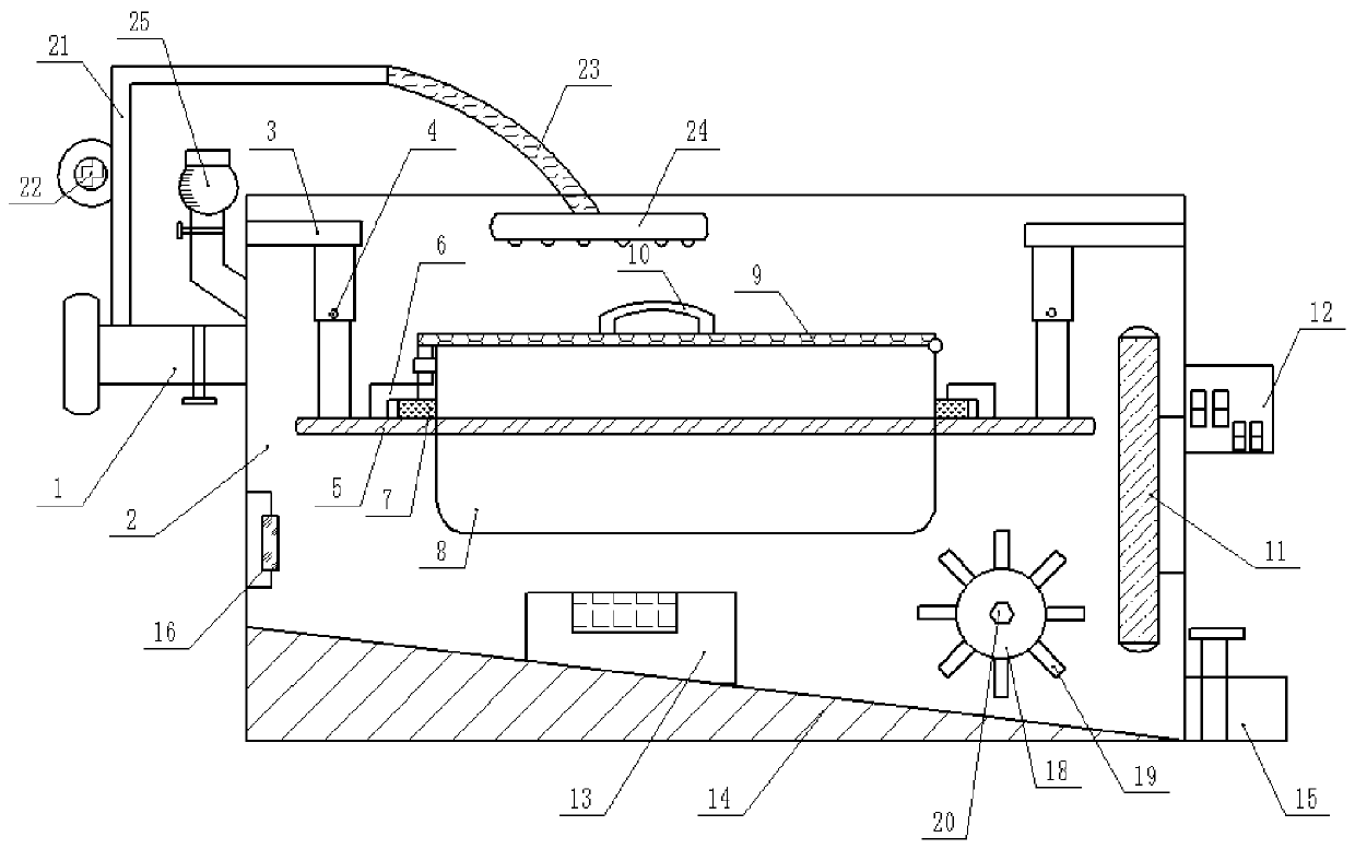 Seed soaking device for agricultural seedling culture