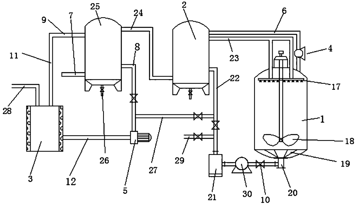 Ultrafine ammonium paratungstate evaporative crystallization device and crystallization method