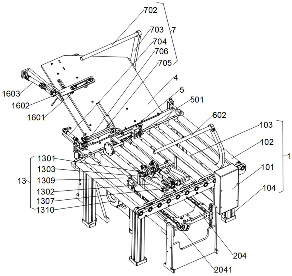 Continuous page turning processing system for books