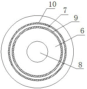 Auxiliary positioning type LED (Light-Emitting Diode) underground lamp