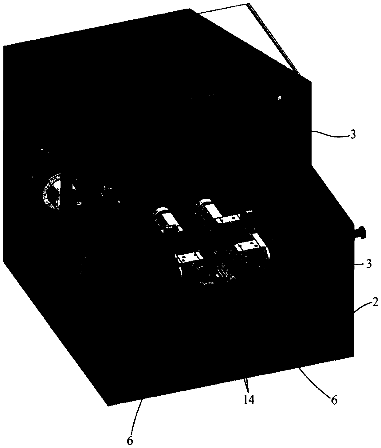 Rolling machine for forming a threading on a cylindrical body, and method for mutually synchronising forming rollers of a rolling machine