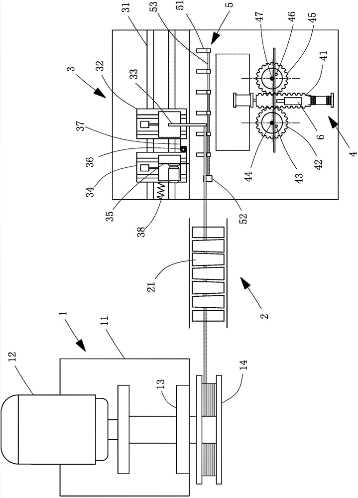 U-shaped double-head bolt processing equipment