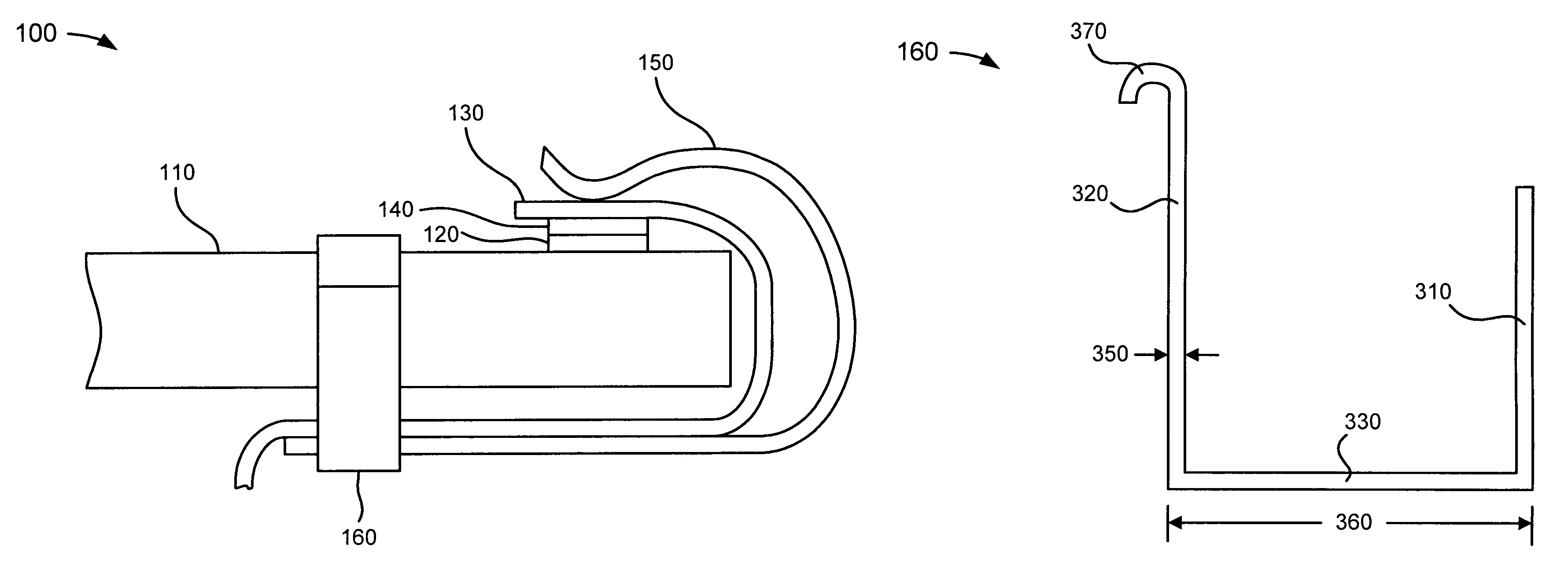 Flexible circuit to board connector