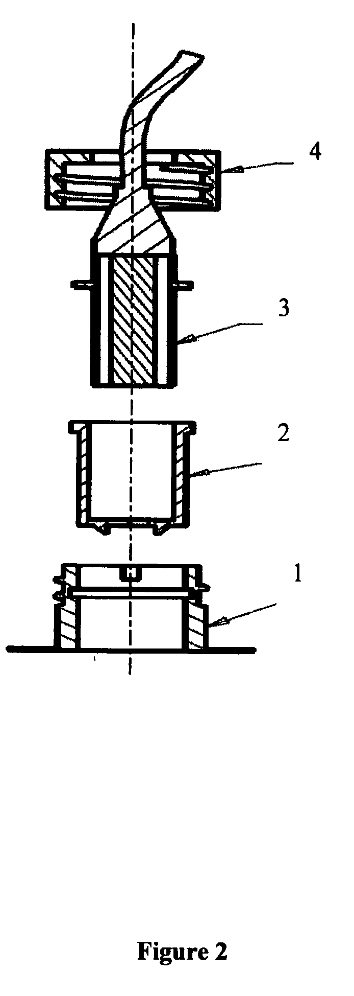 Disposable bioreactor vessel port