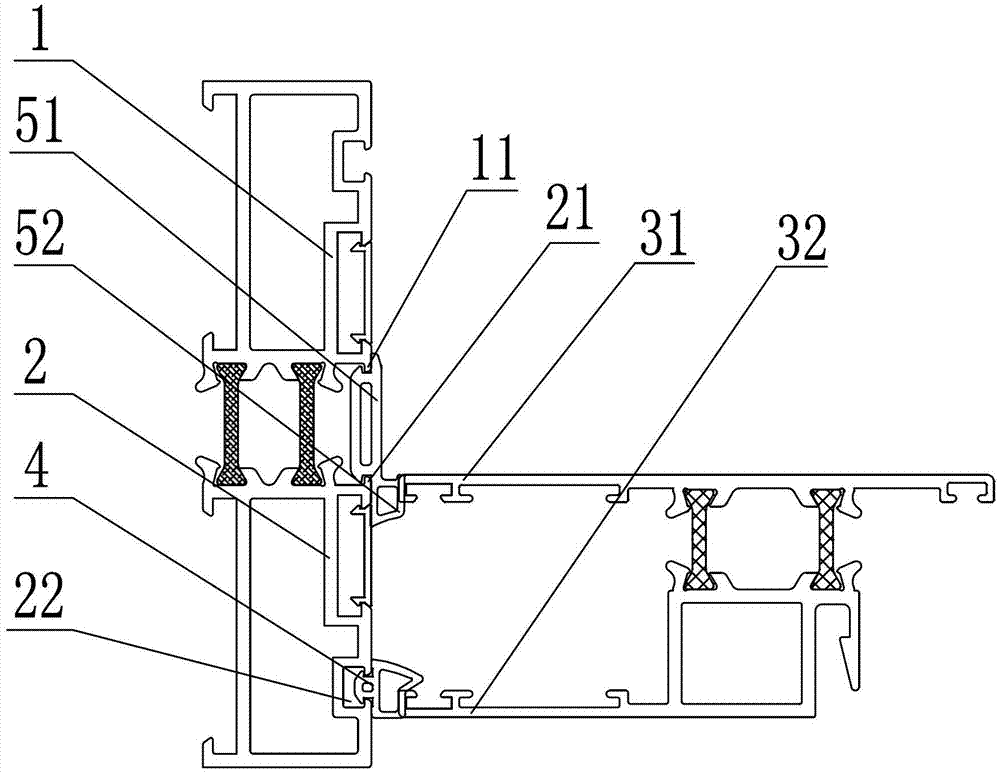 Novel push-and-pull sealing structure