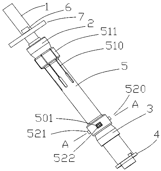 Expanding core clamp capable of reducing workpiece inner wall damage and using method thereof