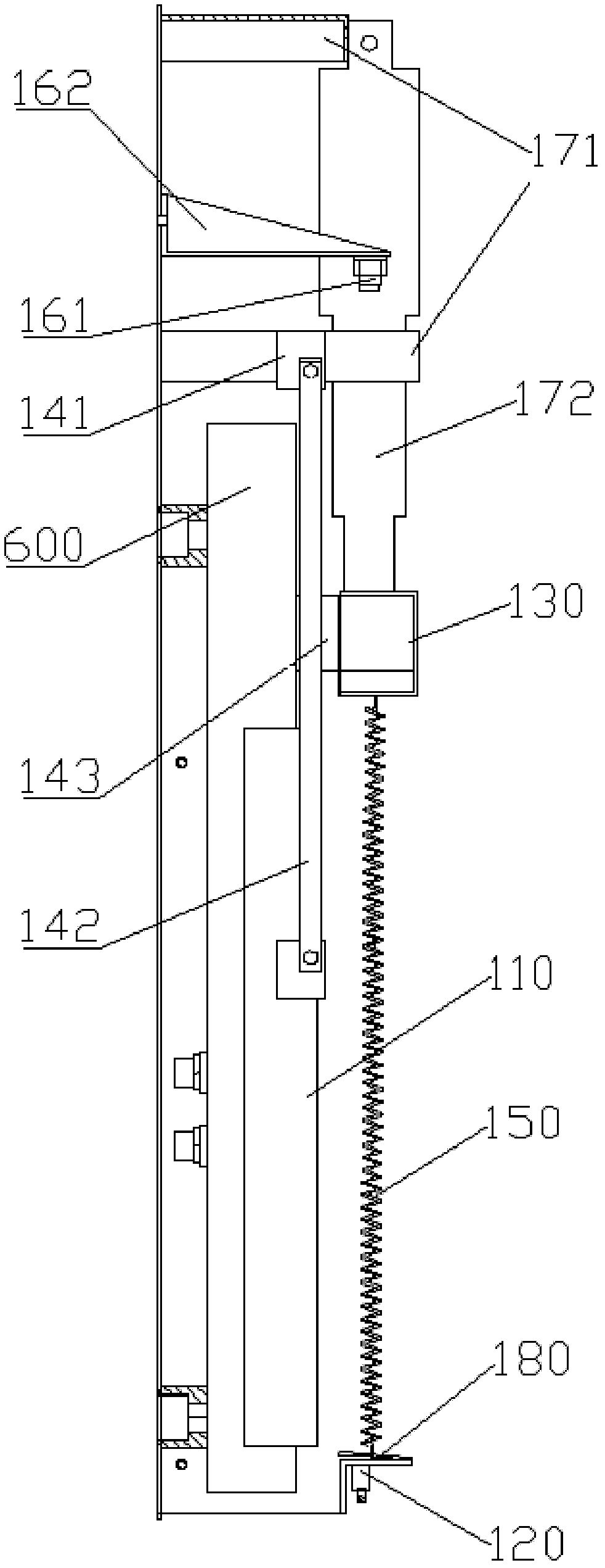 Device for selecting size by body measurement