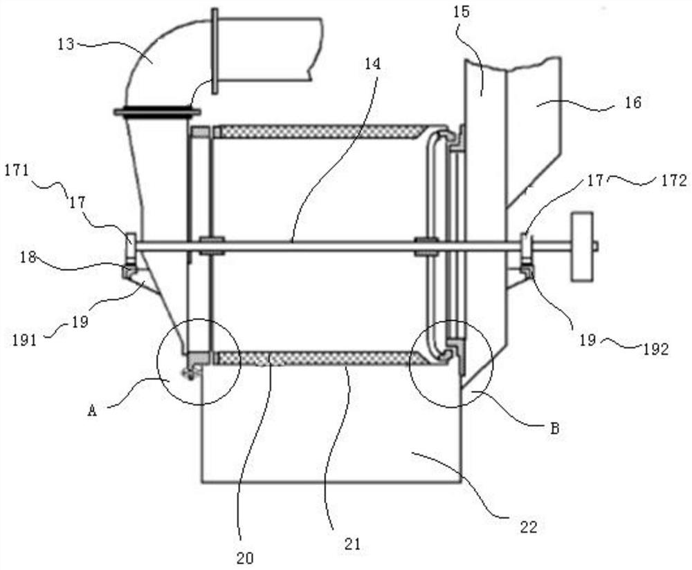 Coffee bean baking system capable of controlling caffeine content and baking method thereof