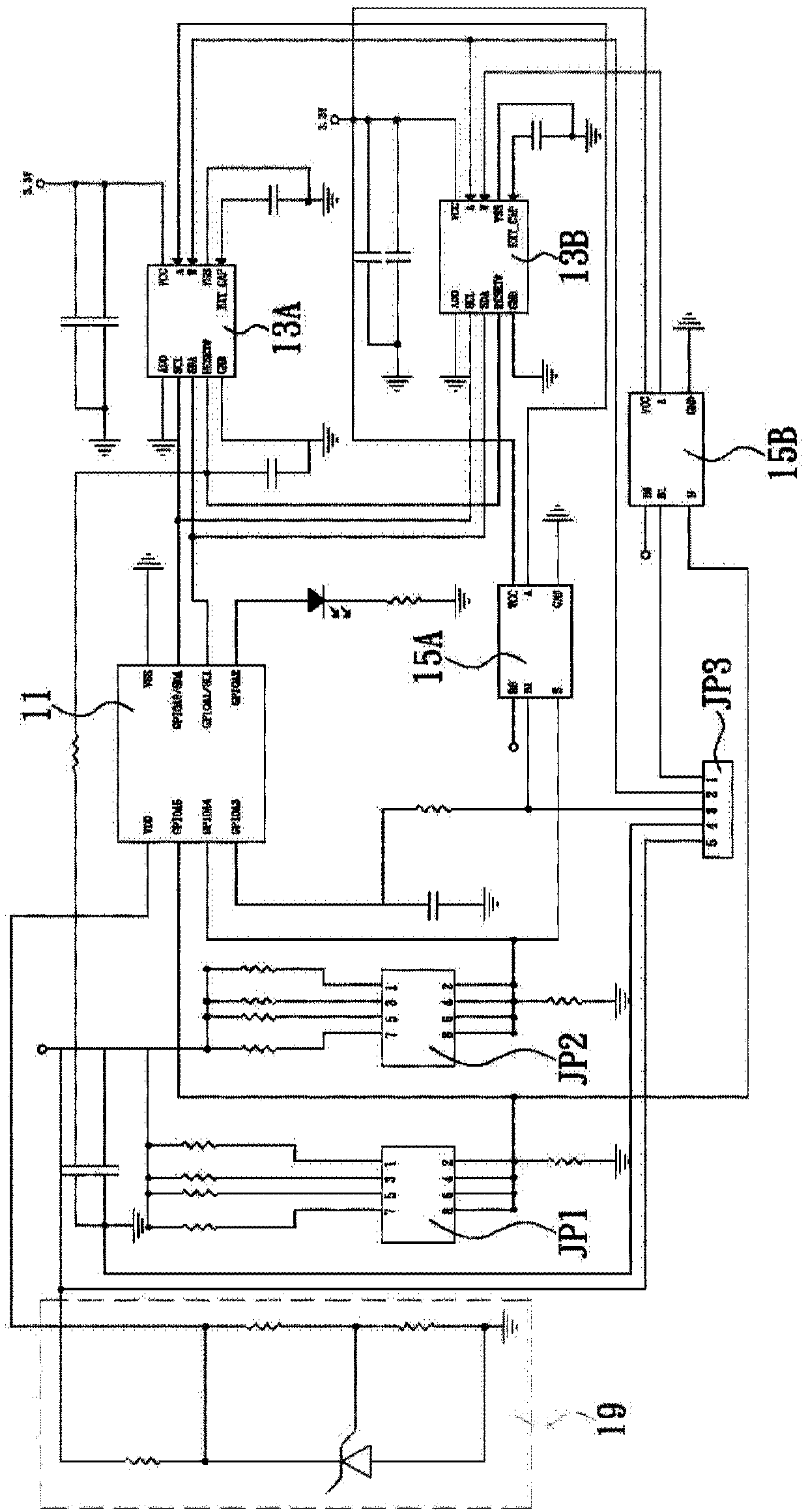 Online voltage adaptive adjusting and testing system