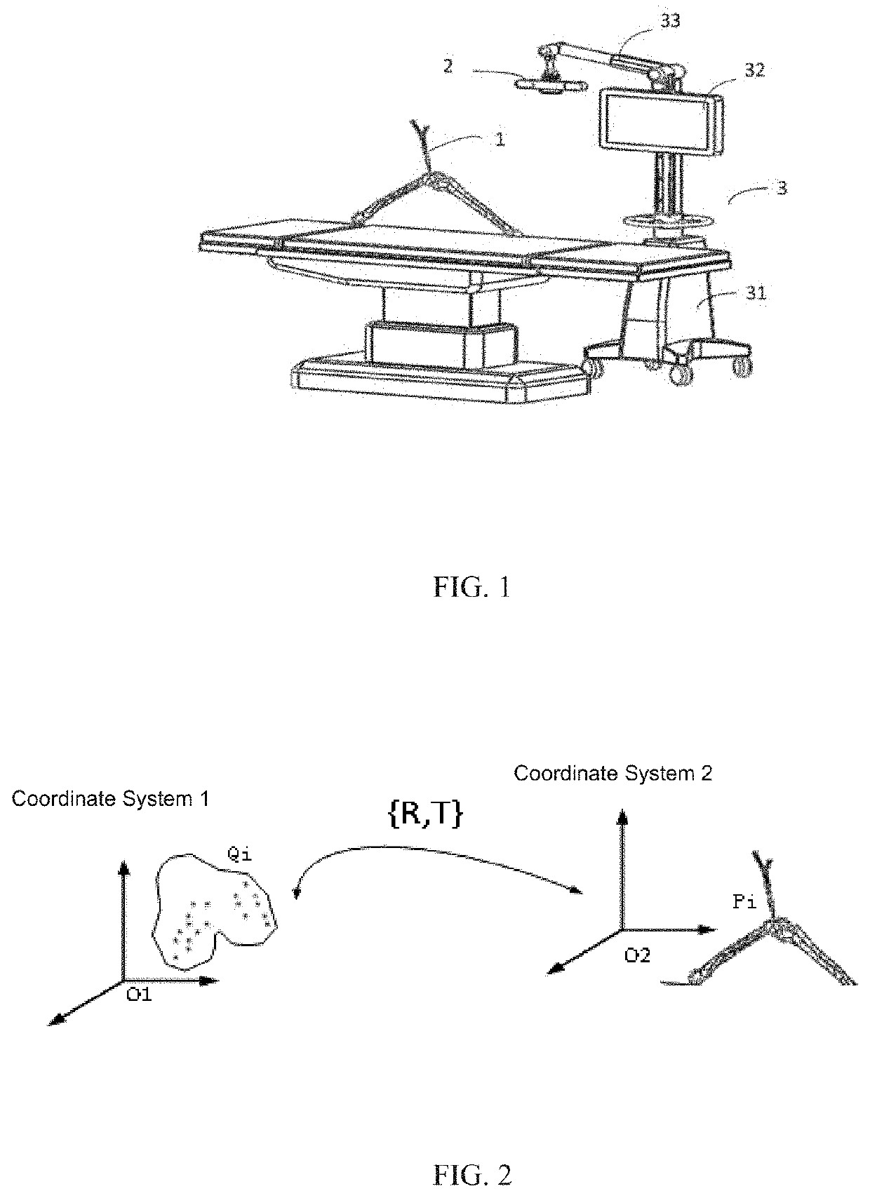 Method, system for registration of bone, and trackable element