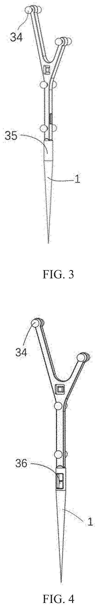 Method, system for registration of bone, and trackable element