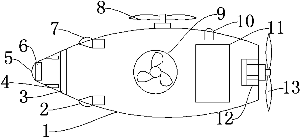 Ultrasonic fish herding device for fishing