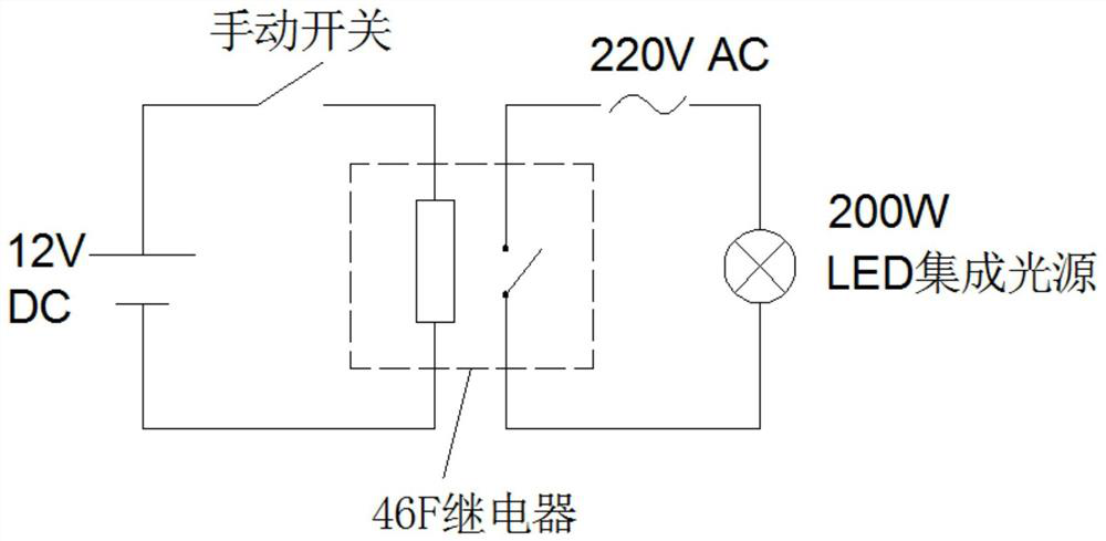 Relay contact combinations for inductive and capacitive loads