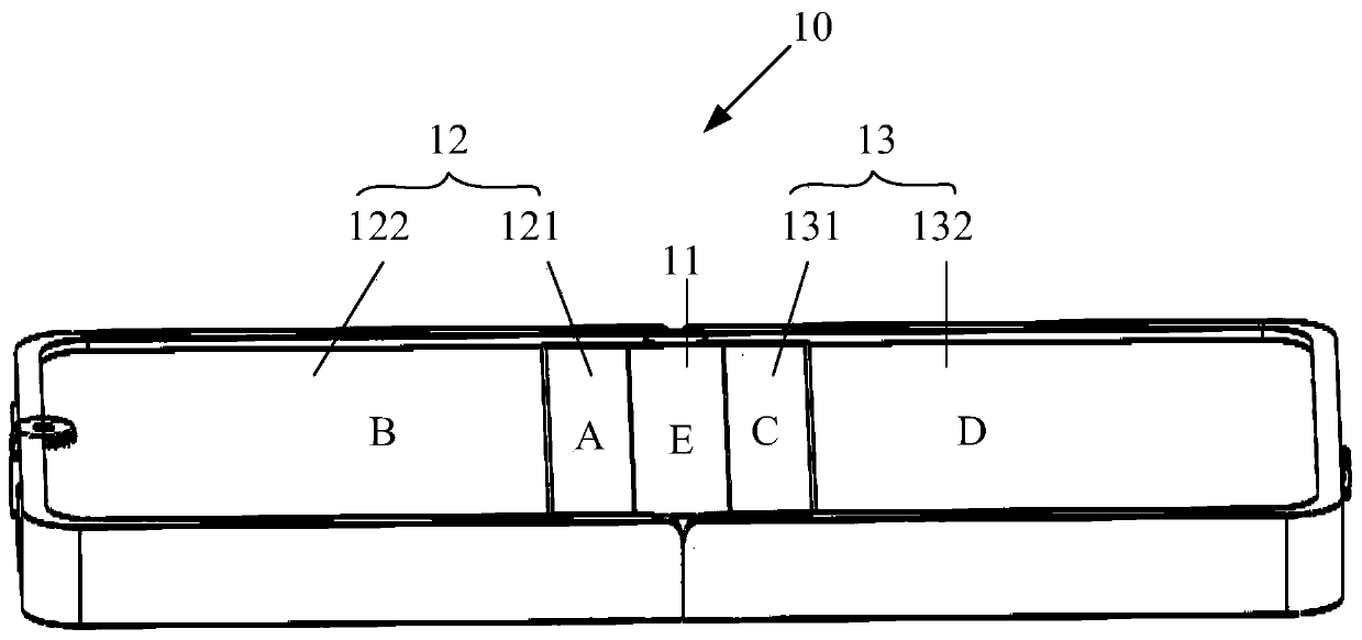 Flexible screen supporting device and flexible screen terminal